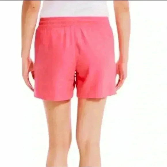 Nautica Bright Pink Linen-Blend Drawstring Soft Board Shorts Size L - Picture 2 of 15
